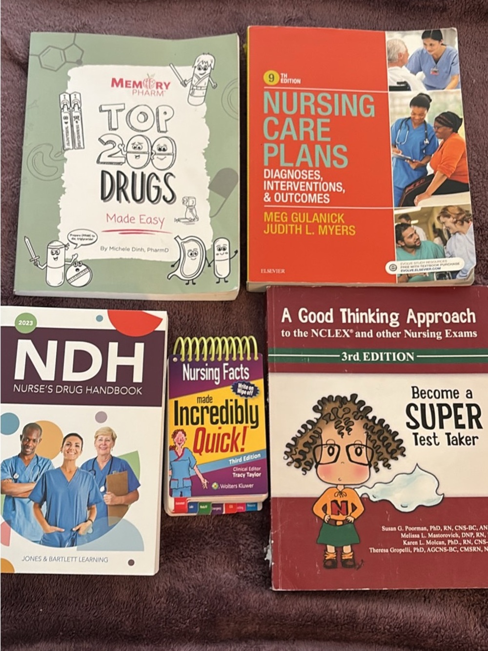 Nursing School textbook bundle